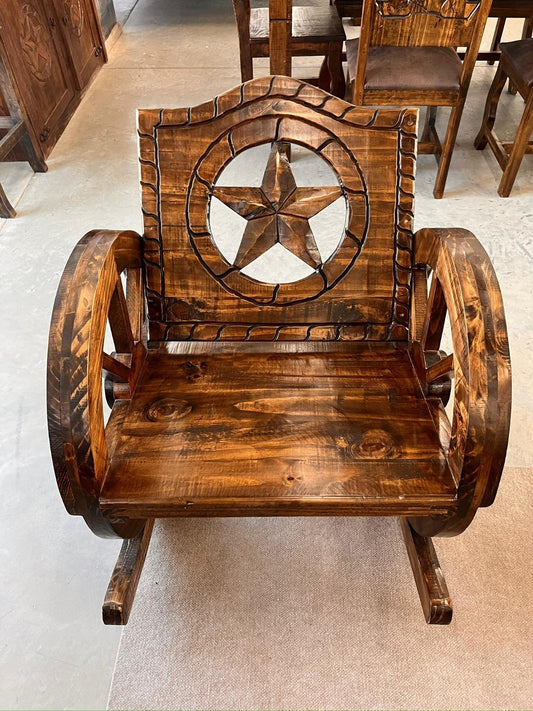 Carreta Texana mecedora