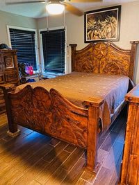 Recámara Caballos Encontrados y Estrella al Centro