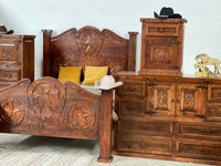 Recámara Caballo Herradura con Estrellas Laterales