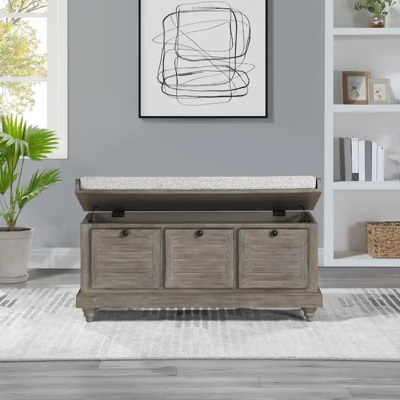 The Gray Barn Arbakka Storage Bench
